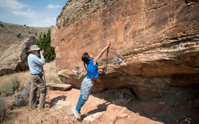 Preserving Ancient Rock Art at the Arapaho Ranch Field Station